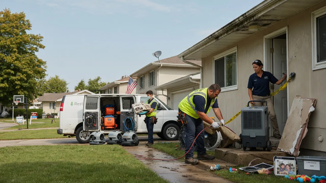 Water Damage Restoration in Effort, PA near me
